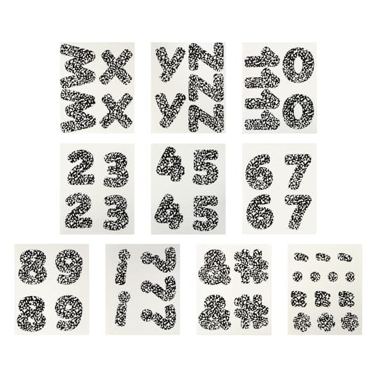Class Rules! 4" Composition Alphabet Die Cuts by B2C™